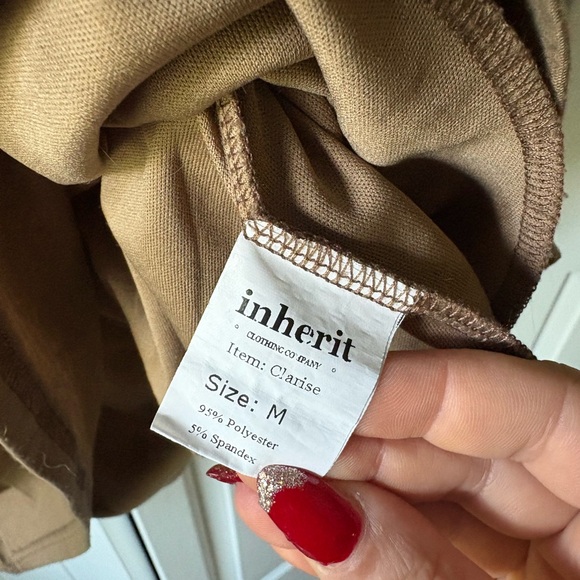 Inherit Co Maxi Tan Women's Skirt - Picture 3 of 4